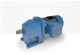UNICASE helical in-line geared motor